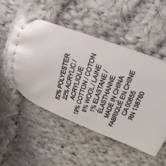 CAMBER & GRACE GREY CARDIGAN SIZE XX SMALL - Picture 5 of 5